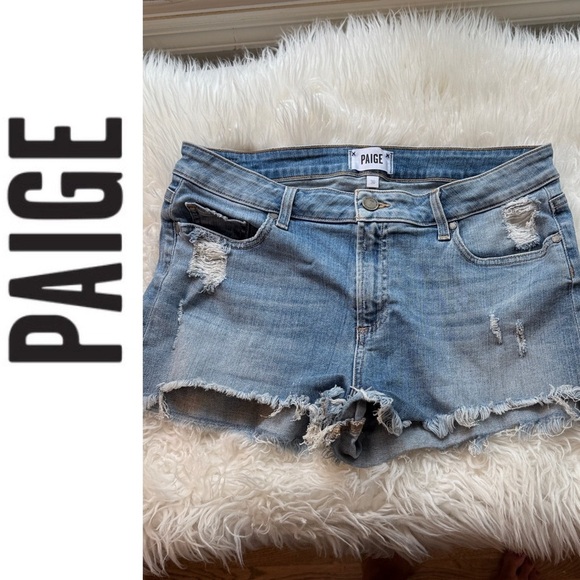 Paige Daryn Cutoff Shorts - Picture 1 of 10